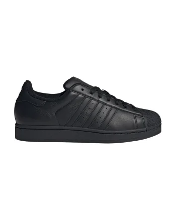 Pantofi sport unisex Superstar II din piele, Negru