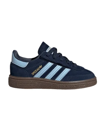 Pantofi Spezial din piele intoarsa pentru handbal, Bleumarin