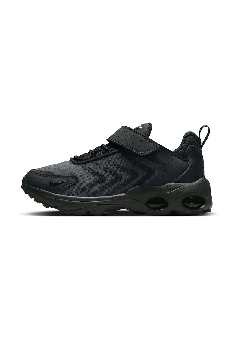 Pantofi sport cu inchidere velcro Air Max, Negru/Gri antracit