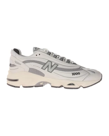 Pantofi sport 1000 unisex low-cut, Gri deschis/Bej deschis