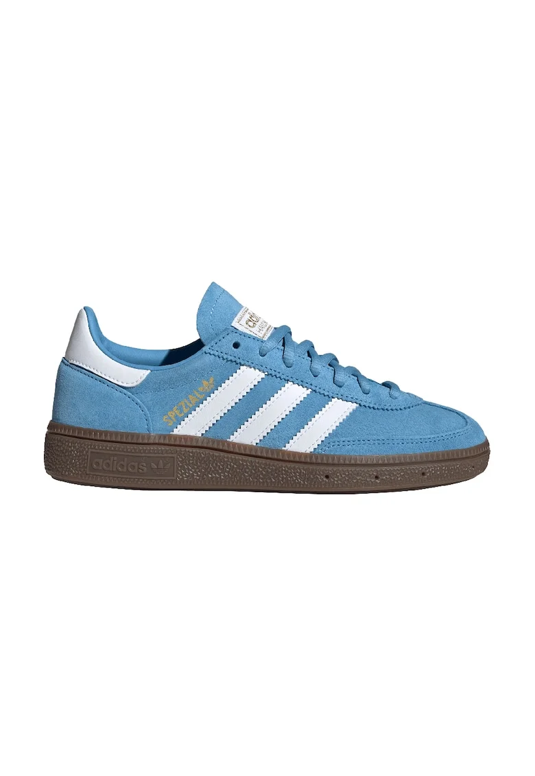 Pantofi sport Spezial low-cut din piele intoarsa, Albastru deschis