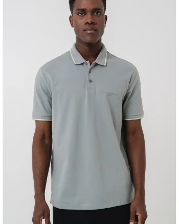 Tricou polo de bumbac, Verde deschis