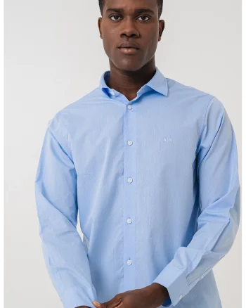 Camasa regular-fit cu guler clasic, Albastru pastel