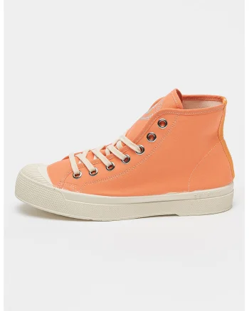 Tenisi high-top cu varf intarit, Portocaliu mandarina
