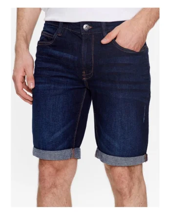 Pantaloni barbati,  90694, Bumbac, Albastru