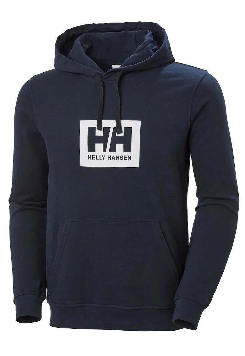 Hanorac pentru barbati,  Hh Box Hoodie, Negru, Bleumarin