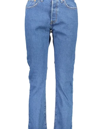 Blugi dama,  99% bumbac, 1% elastan, Albastru, 36200, Albastru