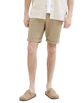 Bermude chino slim fit, Bej