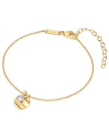 Bratara placata cu aur de 14K Auriu, Auriu