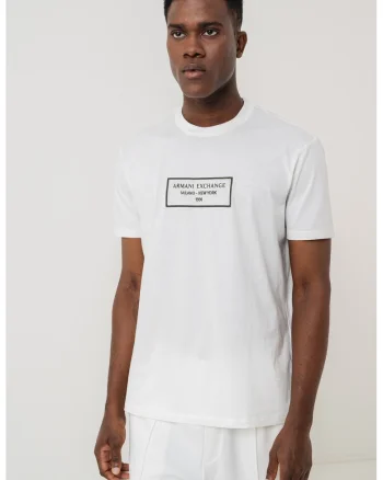 Tricou regular-fit cu logo brodat, Kaki pal/Alb optic