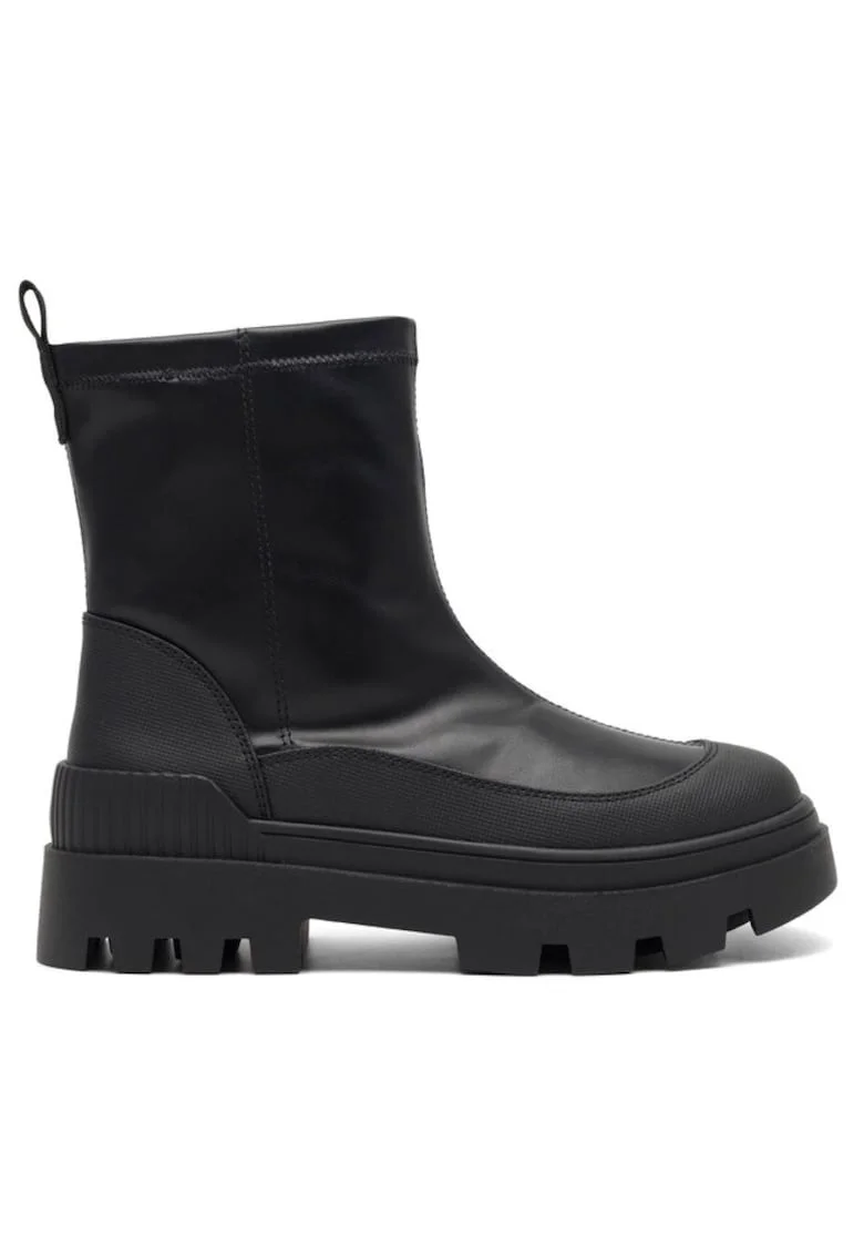 Botine dama,  590558800627541, Sintetic, Negru