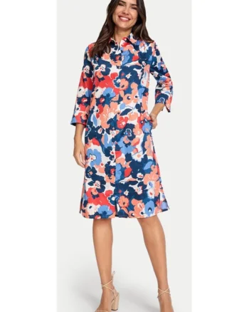 Rochie,  67034, Bumbac, Multicolor