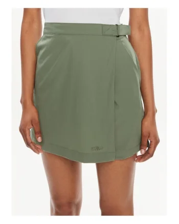 Pantaloni dama,  442286, Verde, Poliester