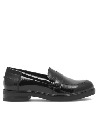 Tenisi dama,  590558839038136, Piele naturala/Piele lacuita, Negru