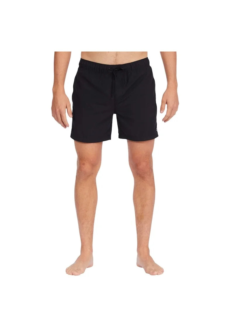 Costum de baie barbati,  Poliester, Negru, Negru