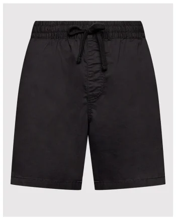 Pantaloni scurti barbati,  Bumbac, Negru