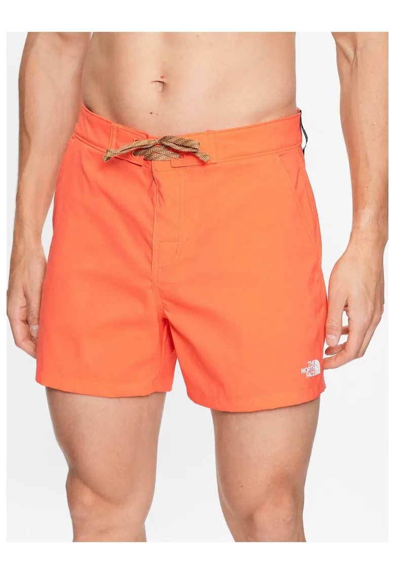 Pantaloni scurti de baie barbati,  Poliester, Portocaliu