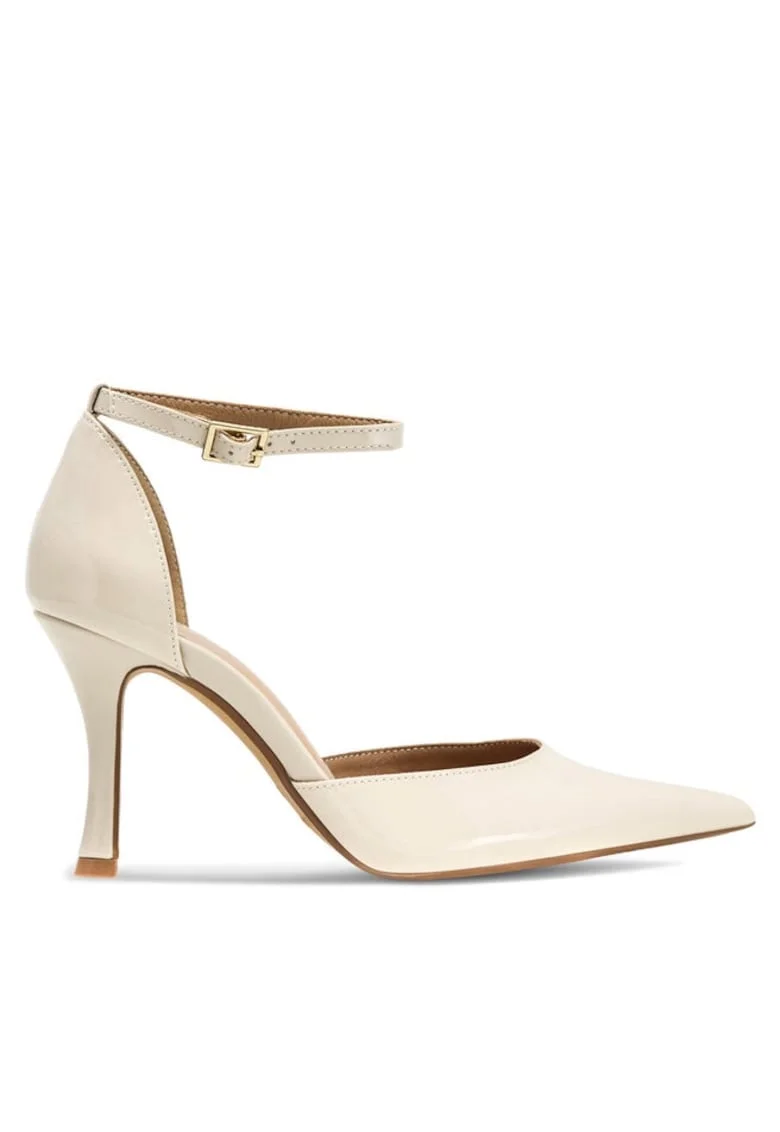 Pantofi dama,  590558830058840, Piele naturala, Bej
