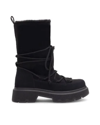 Botine dama,  590558813881536, Piele ecologica, Negru