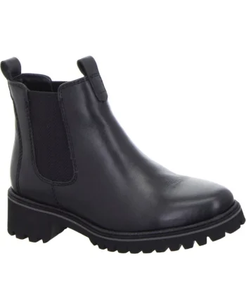 Ghete dama  piele naturala, negru, Negru