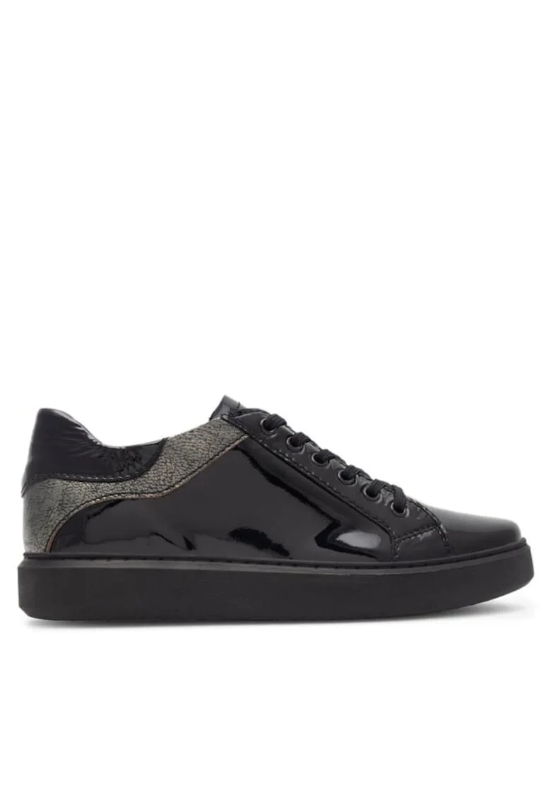 Tenisi dama,  590558806057438, Piele naturala/Piele lacuita, Negru
