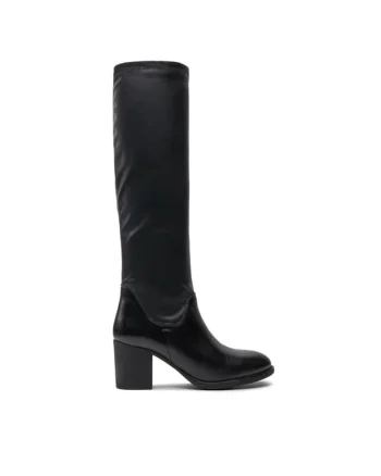 Botine dama,  590558811539736, Piele naturala, Negru