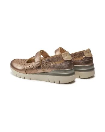Pantofi dama,  681494, Piele naturala, Gri