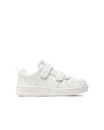 Pantofi copii,  80391, Piele ecologica, Alb