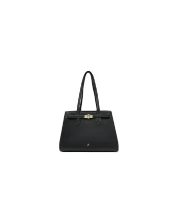 Geanta dama  305235718, Piele naturala, Negru