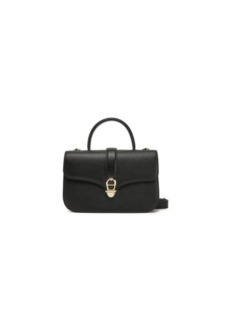 Geanta dama  305235534, Piele naturala, Negru