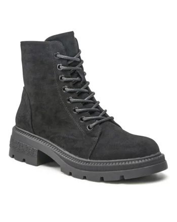 Botine dama,  5904862003153, Textil, Negru