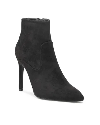 Botine dama,  5904248888626, Textil, Negru, Negru