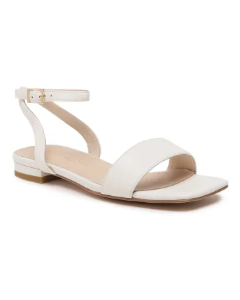 Sandale dama,  302095353, Piele naturala, Ecru, Ecru