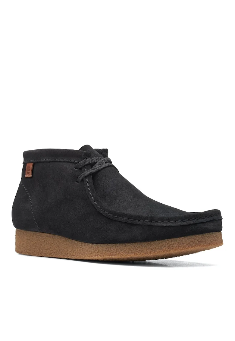 Pantofi barbati,  301783824, Piele naturala, Negru, Negru