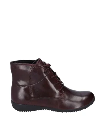 Pantofi Naly,  Femei, Piele Naturala, Visiniu