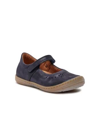 Pantofi copii,  887544, Piele naturala, Albastru