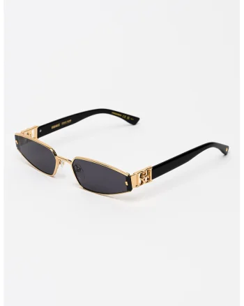 Ochelari de soare cat-eye, Auriu