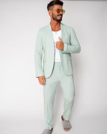 Costum Ralph din IN sacou si pantalon lung Mint New