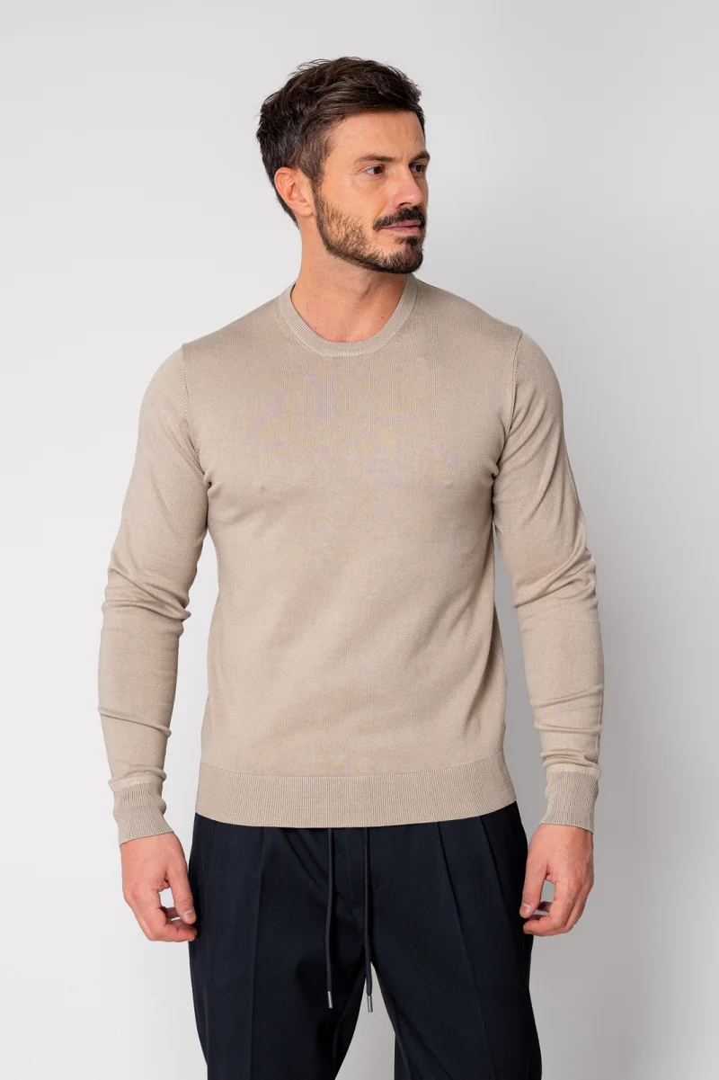 Pulover barbati Beige