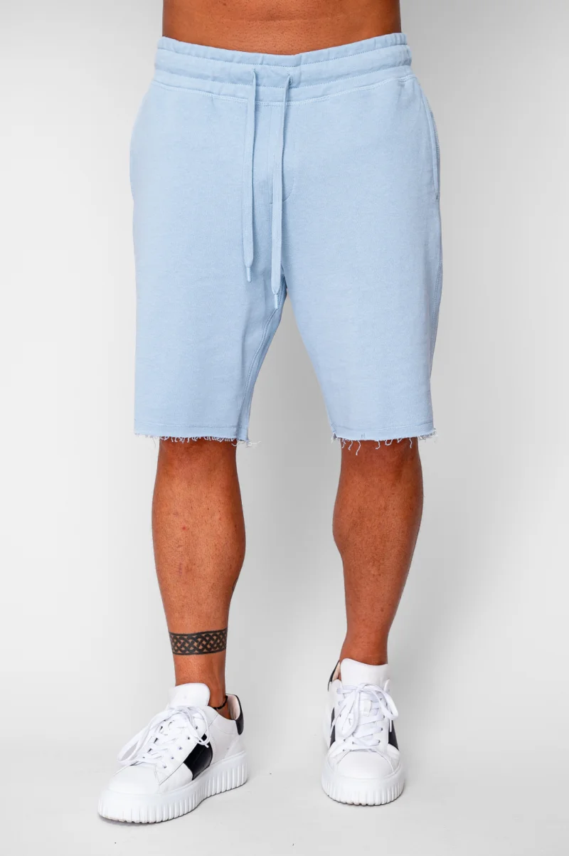 Pantaloni scurti din bumbac Sky Blue