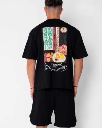 Tricou Matisse regular imprimat Black