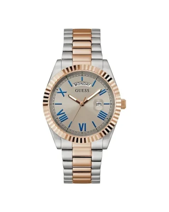 Ceas barbatesc  model GW0265G13, mecanism Quartz, 42mm, culoare argintie, curea din otel