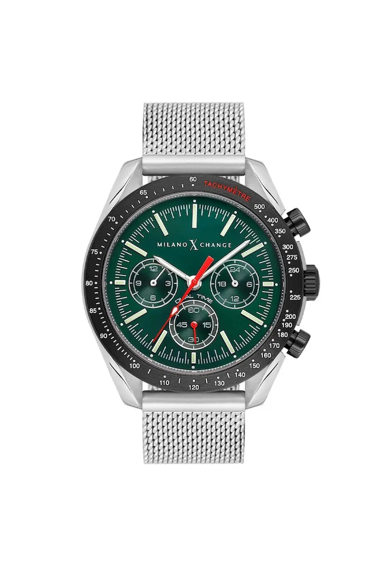 Ceas barbati  MXG3121, quartz, gri metalizat, 43mm, otel, 5 ATM