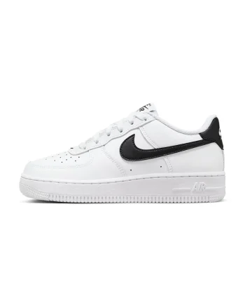 Pantofi sport de piele Air Force 1, Alb/Negru