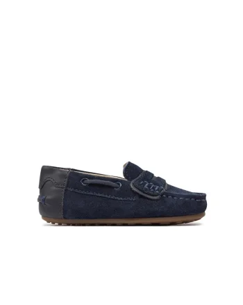 Pantofi copii,  17148, Piele naturala, Bleumarin, Bleumarin