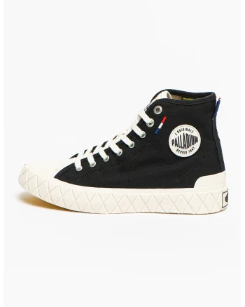 Tenisi unisex inalti cu logo, Negru