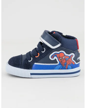 Pantofi sport mid-high cu insertii de piele Kilwi, Bleumarin