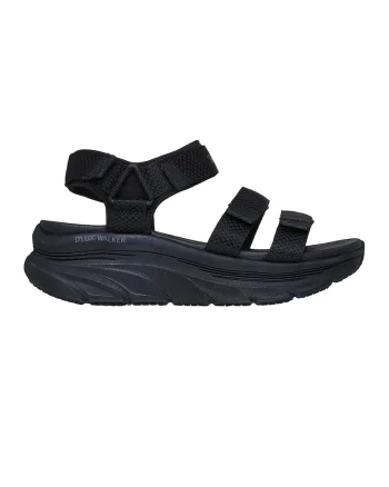 Sandale cu velcro D'Lux, Negru