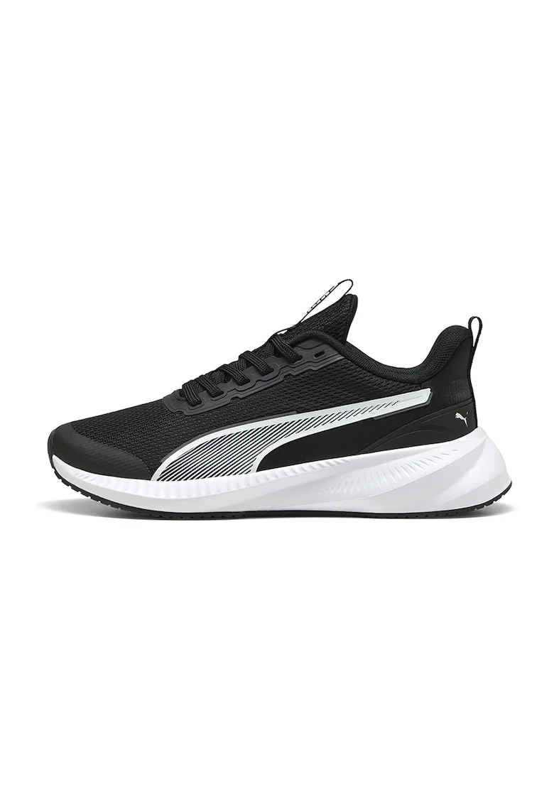 Pantofi sport Flyer Lite 3 de plasa cu logo, Alb/Negru