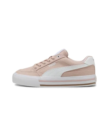 Tenisi canvas Classic Vulcanised, Alb/Roz pal